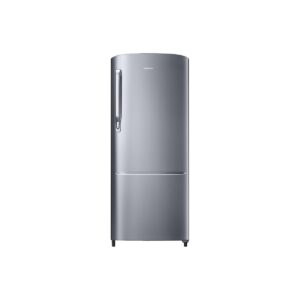 SAMSUNG 212 L Direct Cool Single Door 3 Star Refrigerator  (Elegant Inox, RR22T272YS8/NL)