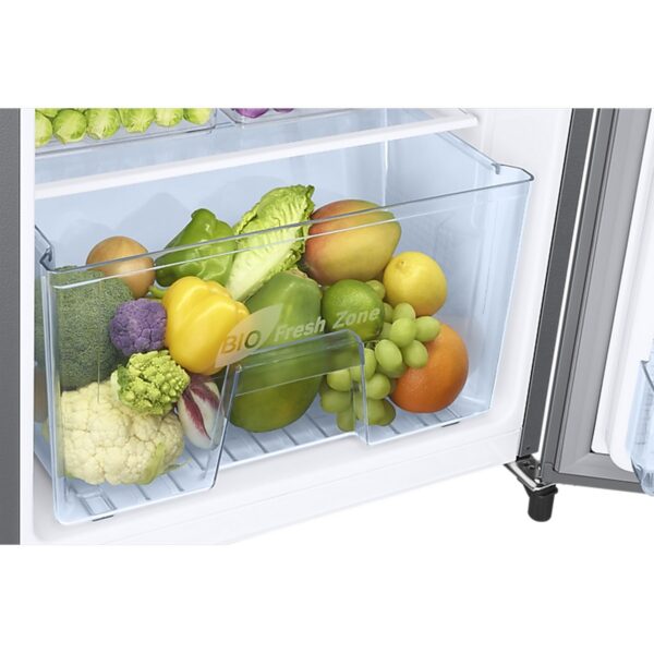 SAMSUNG 212 L Direct Cool Single Door 3 Star Refrigerator (Elegant Inox RR22T272YS8)5