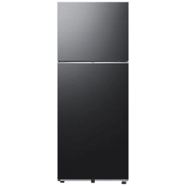 SAMSUNG 419 Litres 3 Star Frost Free Double Door Smart Wifi Enabled Refrigerator with AI Energy Mode (RT45DG6A4DBXHL Luxe Black)