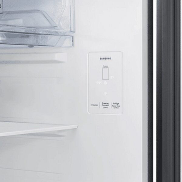 SAMSUNG 419 Litres 3 Star Frost Free Double Door Smart Wifi Enabled Refrigerator with AI Energy Mode (RT45DG6A4DBXHL Luxe Black)7