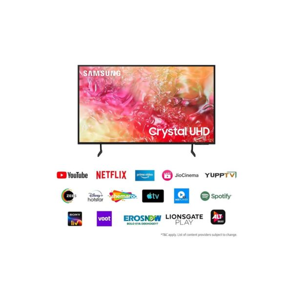 Samsung 108 cm (43 inches) 4K Ultra HD Smart LED TV UA43DU7000KLXL (Black)3