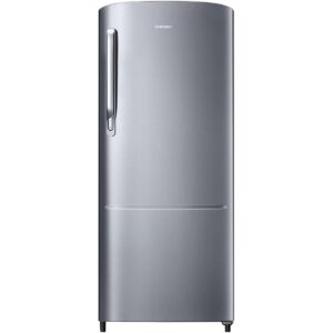 Samsung 183 L, 2 Star, Digital Inverter, Direct-Cool Single Door Refrigerator (RR20C2712S8/NL, Silver, Elegant Inox, 2023 Model)