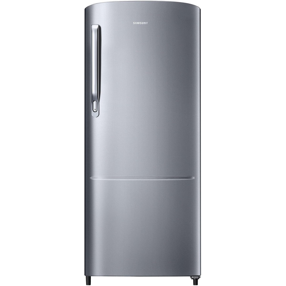 Samsung 183 L 2 Star Digital Inverter Direct Cool Single Door Refrigerator (RR20C2712S8 Silver Elegant Inox 2023 Model)