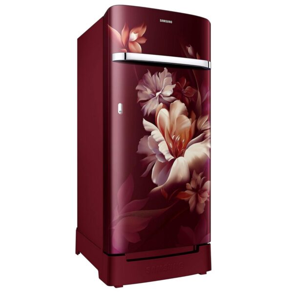 Samsung 189L 5 Star Inverter Direct Cool Single Door Refrigerator Appliance (RR21C2H25RZ Midnight Blossom Red)11