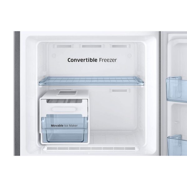 Samsung 236L 2 Star Inverter Frost Free Convertible 3 In 1 Double Door Refrigerator Appliance (RT28C3732S8 Elegant Inox 2023 Model)4