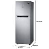 Samsung 236L 2 Star Inverter Frost Free Convertible 3 In 1 Double Door Refrigerator Appliance (RT28C3732S8 Elegant Inox 2023 Model)6
