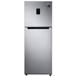 Samsung 301L 2 Star Inverter Frost-Free Convertible 5 In 1 Double Door Refrigerator Appliance (RT34C4522S8/HL,Elegant Inox 2023 Model)