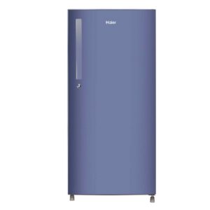 Haier 190 L Direct Cool Single Door 2 Star Refrigerator (Radish Blue, HRD-2102BRB-P)