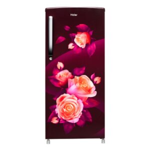 Haier 205 L , 3 Star, Red Rose Finish Direct Cool Single Door Refrigerator (HRD2263CRR-N )