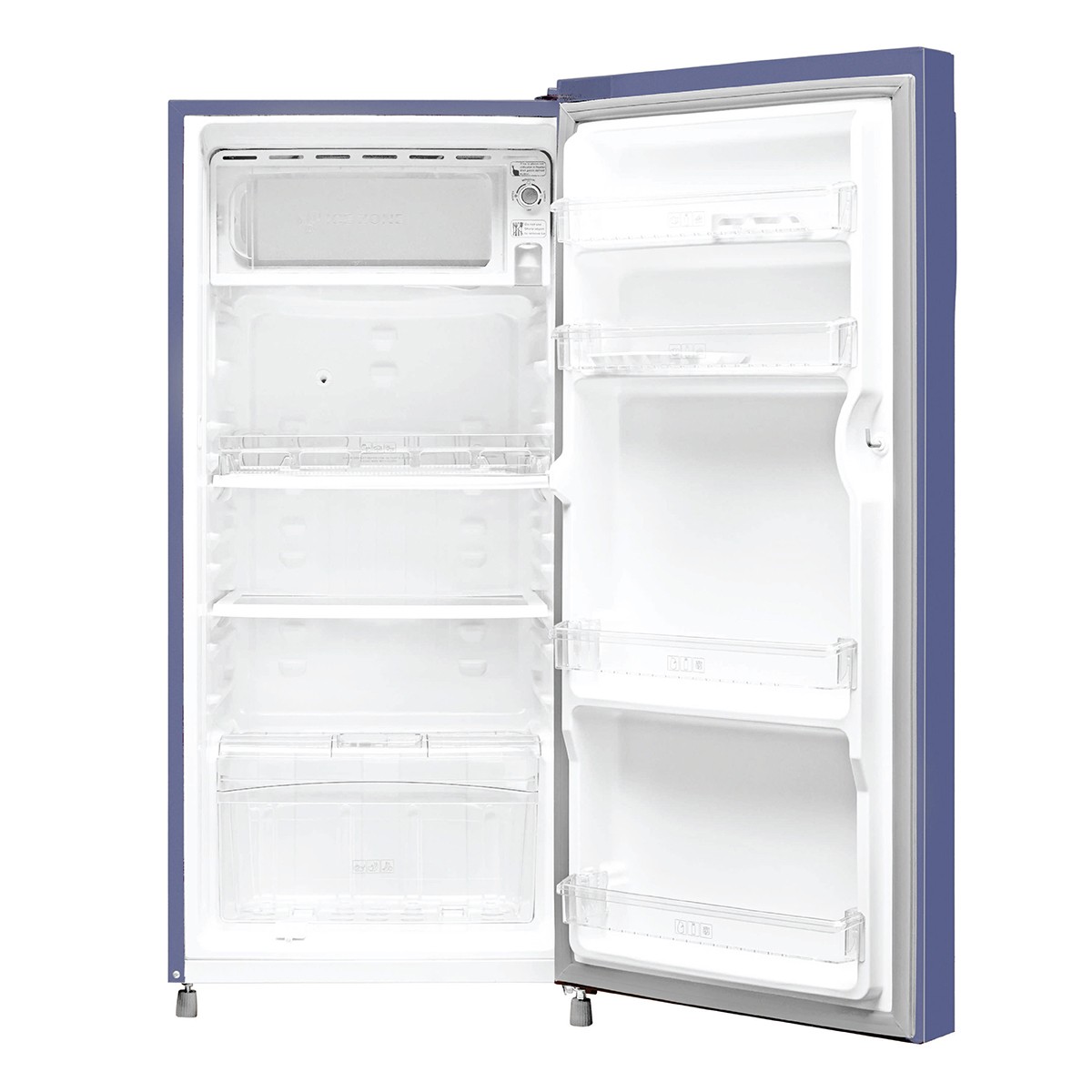 Haier 190 L Direct Cool Single Door 2 Star Refrigerator Radish Blue HRD 2102BRB P 4