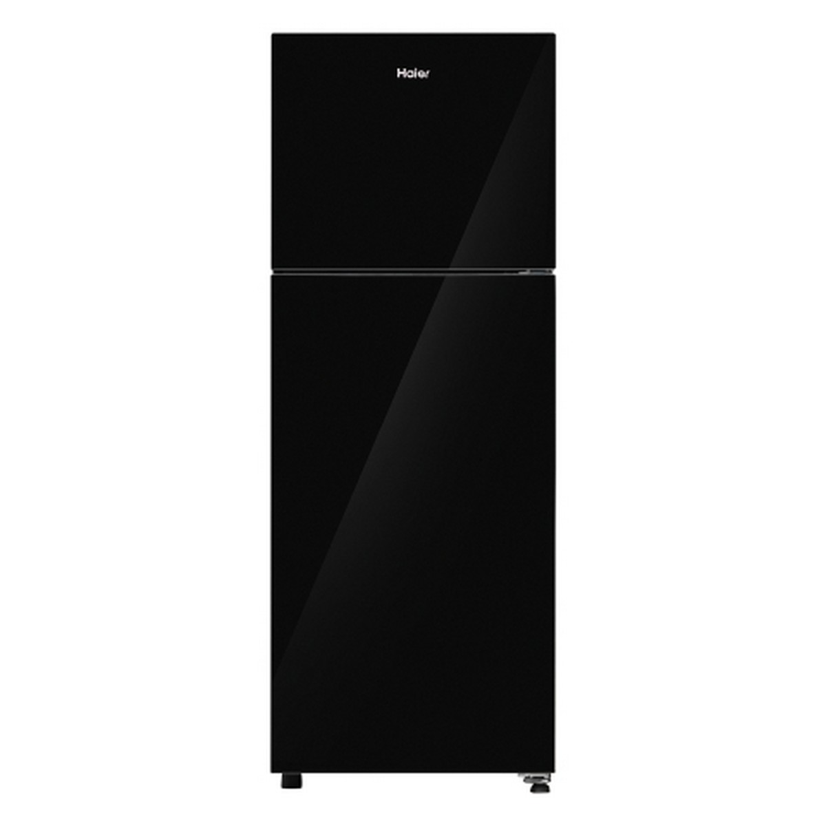 Haier 240 L 2 Star Black Glass Finish Top Mounted Frost Free Refrigerator HRF2902EKG P 1