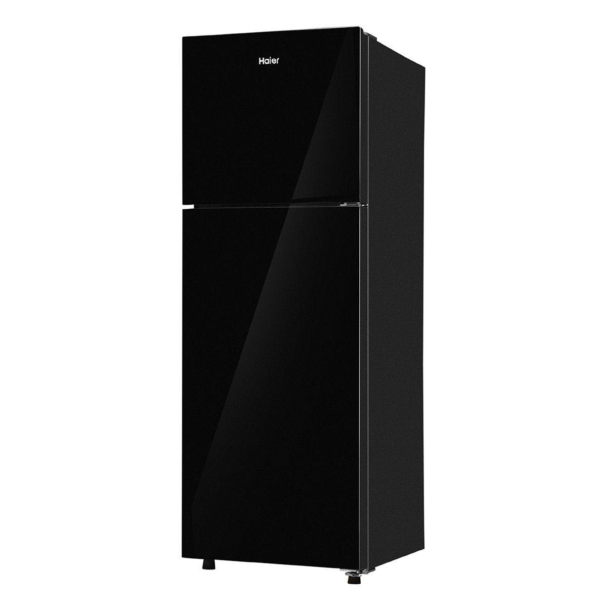 Haier 240 L 2 Star Black Glass Finish Top Mounted Frost Free Refrigerator HRF2902EKG P 2