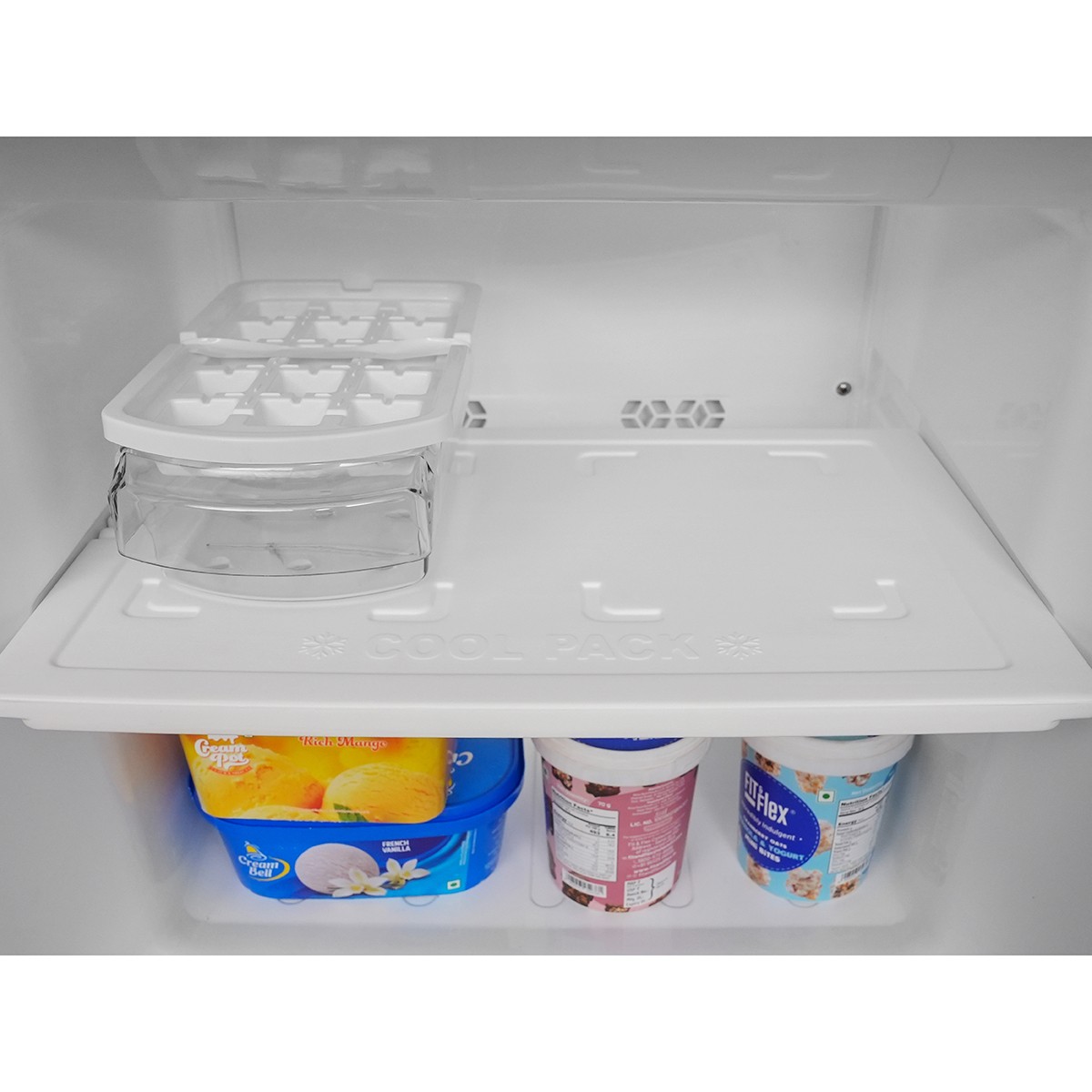 Haier 240 L 2 Star Black Glass Finish Top Mounted Frost Free Refrigerator HRF2902EKG P 7