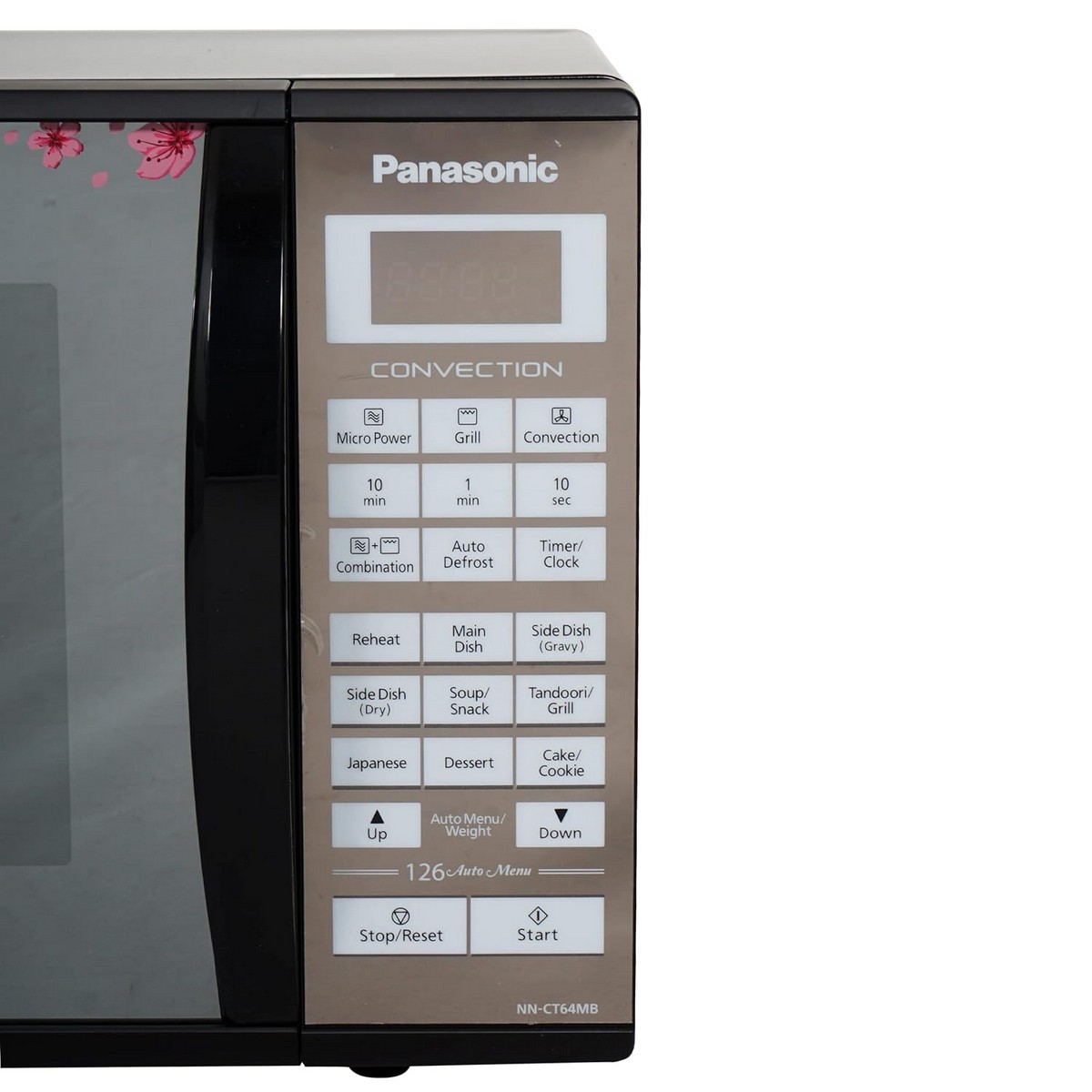 Panasonic 27 Litres Convection Microwave Oven Floral Mirror Finish NN CT64MBFDG Floral Mirror Finish3