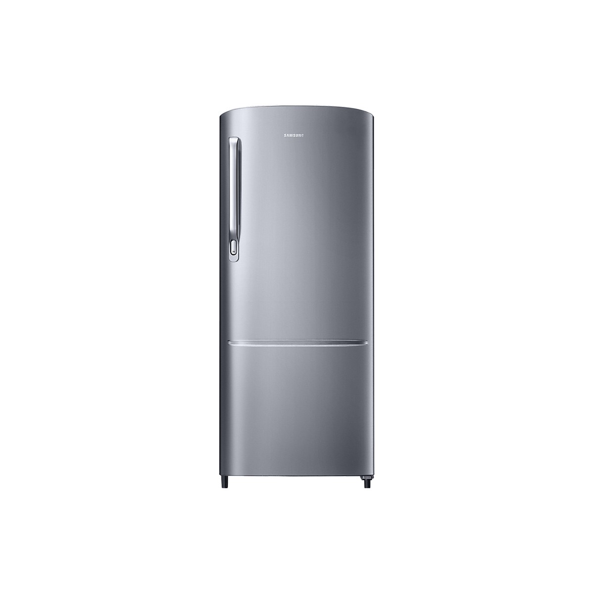 SAMSUNG 212 L Direct Cool Single Door 3 Star Refrigerator Elegant Inox RR22T272YS8