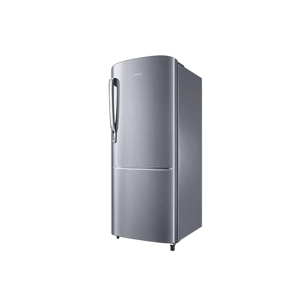 SAMSUNG 212 L Direct Cool Single Door 3 Star Refrigerator Elegant Inox RR22T272YS81
