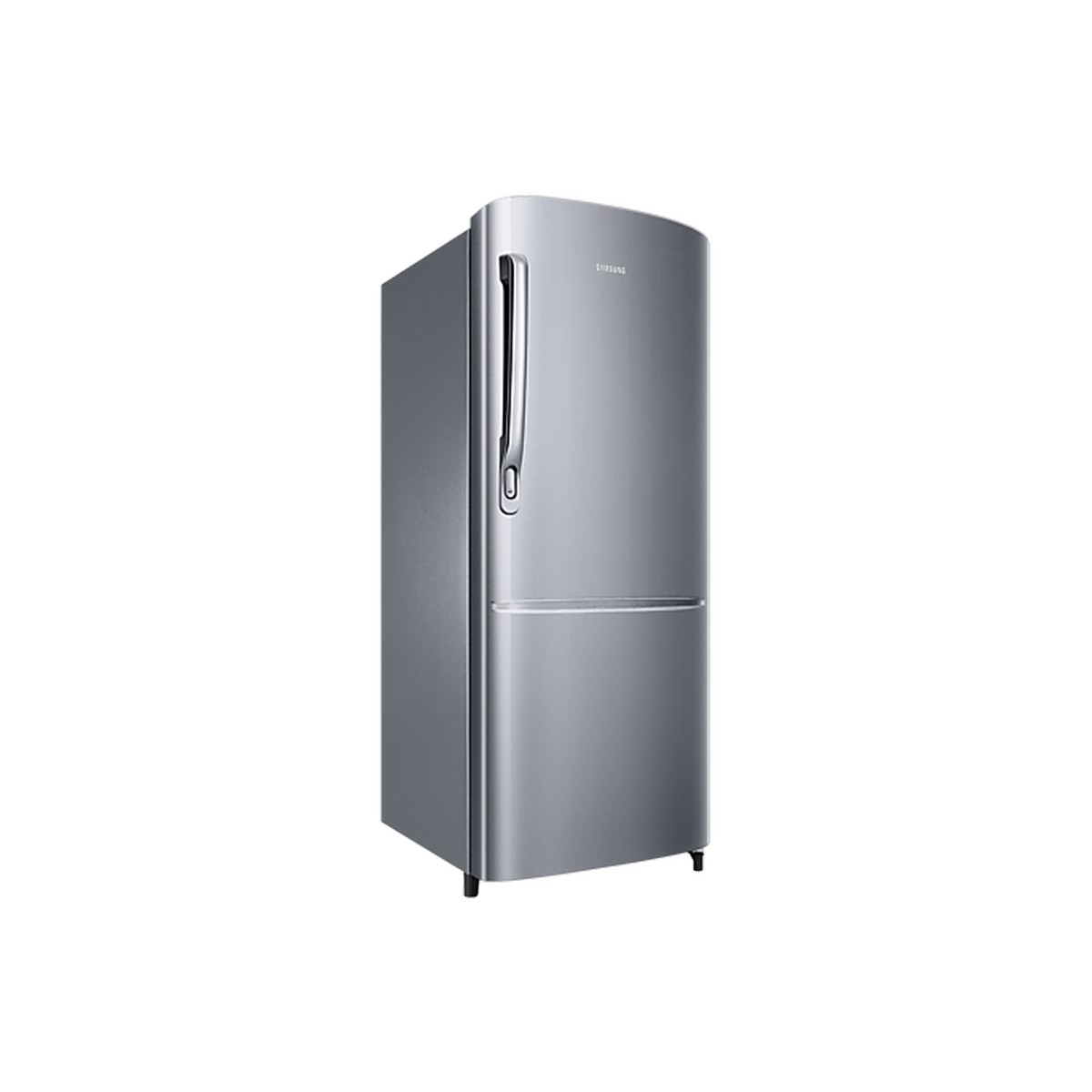 SAMSUNG 212 L Direct Cool Single Door 3 Star Refrigerator Elegant Inox RR22T272YS82