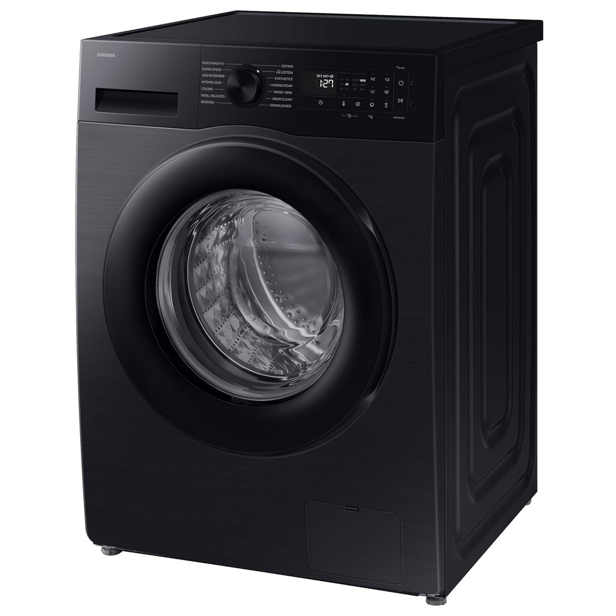 Samsung 12 kg 5 Star AI Ecobubble Super Speed Wi Fi Hygiene Steam with Inbuilt Heater Digital Inverter Fully Automatic Front Load Washing Machine WW12DG5B24ABTL Black7