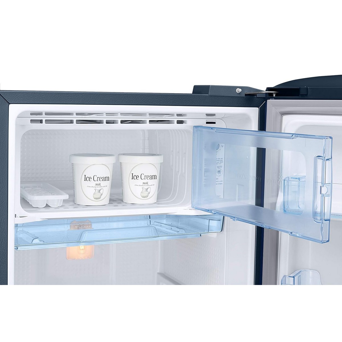 Samsung 223L 3 Star Inverter Direct Cool Single Door Refrigerator Appliance RR24C2823CU Camellia Blue Base Stand Drawer 2023 Model5