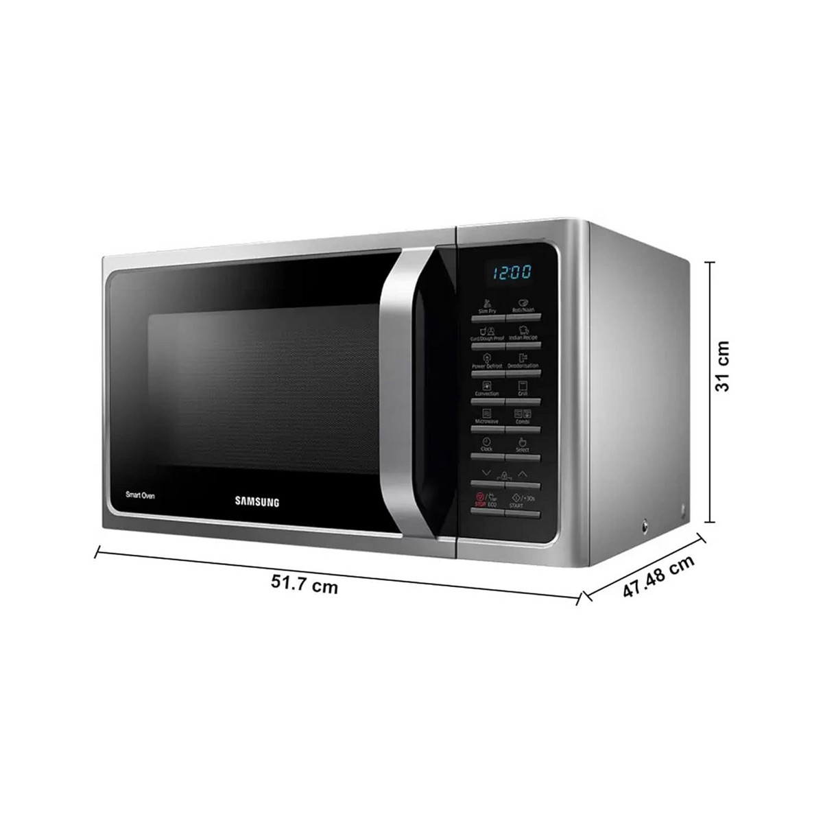 Samsung 28 L Convection Microwave Oven MC28A5025VS Silver2