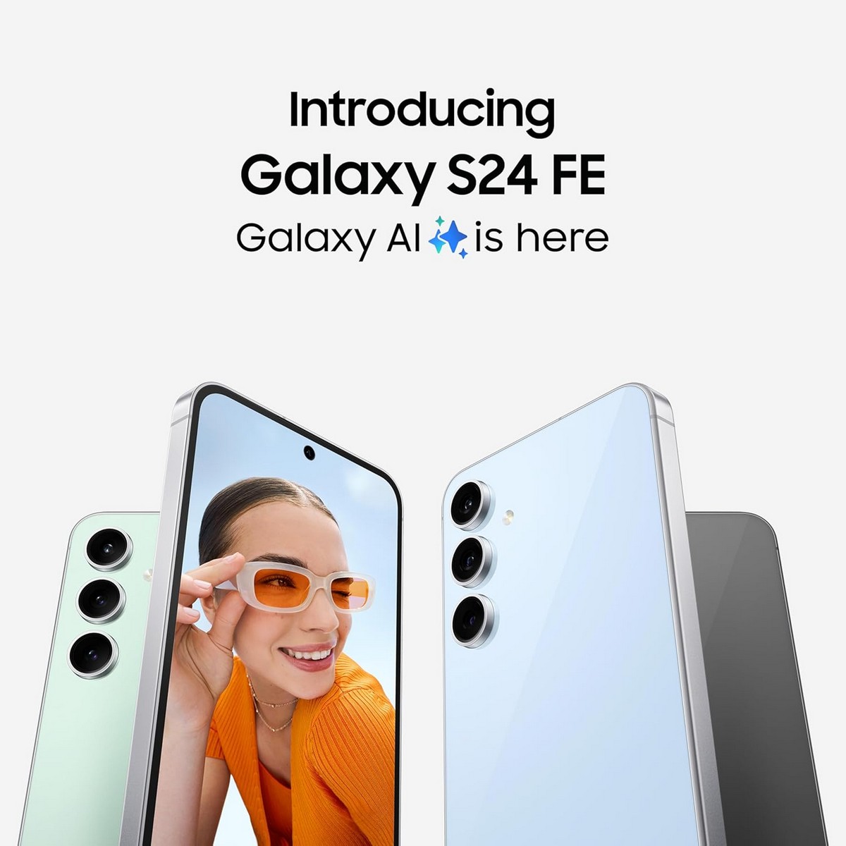 Samsung Galaxy S24 FE 5G AI Smartphone Blue 8GB RAM 256GB Storage1