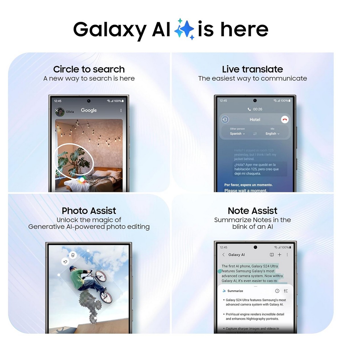Samsung Galaxy S24 Ultra 5G AI Smartphone Titanium Gray 12GB 512GB Storage3