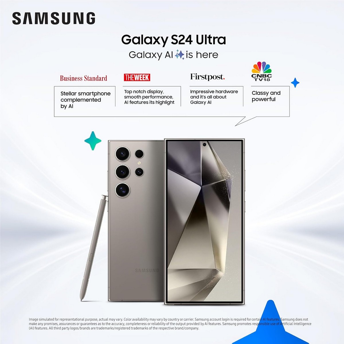 Samsung Galaxy S24 Ultra 5G AI Smartphone Titanium Gray 12GB 512GB Storage4